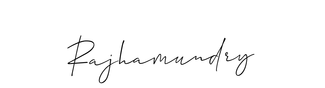 Similarly Allison_Script is the best handwritten signature design. Signature creator online .You can use it as an online autograph creator for name Rajhamundry. Rajhamundry signature style 2 images and pictures png