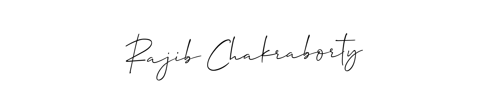 It looks lik you need a new signature style for name Rajib Chakraborty. Design unique handwritten (Allison_Script) signature with our free signature maker in just a few clicks. Rajib Chakraborty signature style 2 images and pictures png