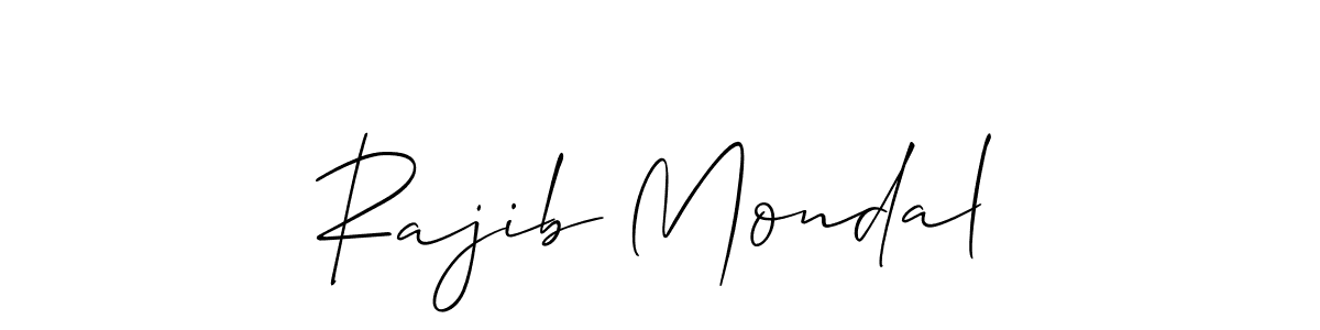 Make a beautiful signature design for name Rajib Mondal. Use this online signature maker to create a handwritten signature for free. Rajib Mondal signature style 2 images and pictures png