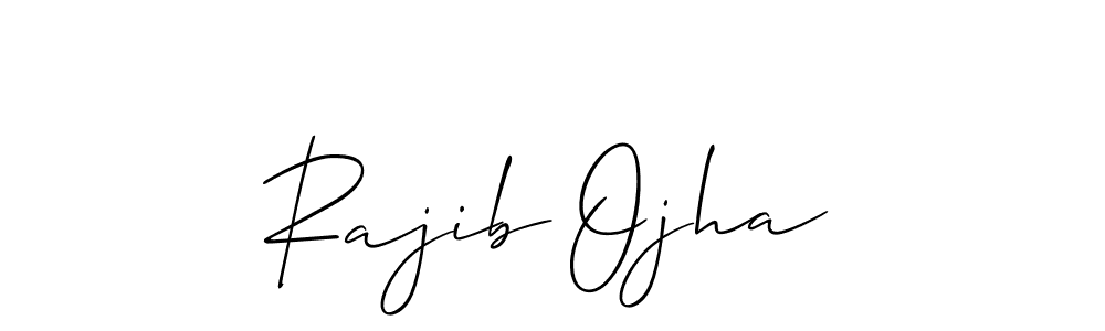 Make a beautiful signature design for name Rajib Ojha. Use this online signature maker to create a handwritten signature for free. Rajib Ojha signature style 2 images and pictures png