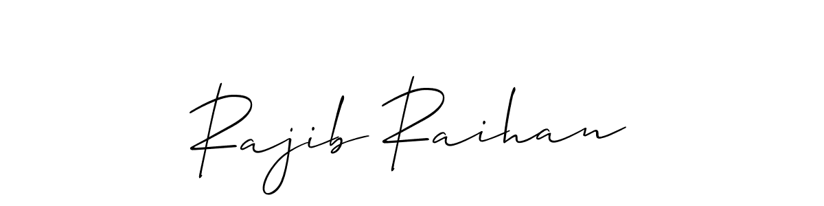 You should practise on your own different ways (Allison_Script) to write your name (Rajib Raihan) in signature. don't let someone else do it for you. Rajib Raihan signature style 2 images and pictures png