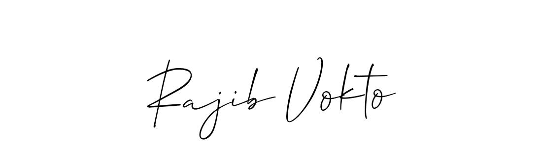 Here are the top 10 professional signature styles for the name Rajib Vokto. These are the best autograph styles you can use for your name. Rajib Vokto signature style 2 images and pictures png