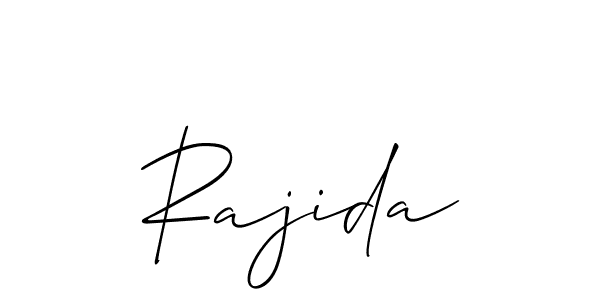 How to Draw Rajida signature style? Allison_Script is a latest design signature styles for name Rajida. Rajida signature style 2 images and pictures png