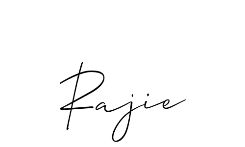 Best and Professional Signature Style for Rajie. Allison_Script Best Signature Style Collection. Rajie signature style 2 images and pictures png
