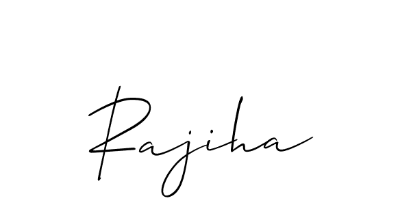 You can use this online signature creator to create a handwritten signature for the name Rajiha. This is the best online autograph maker. Rajiha signature style 2 images and pictures png