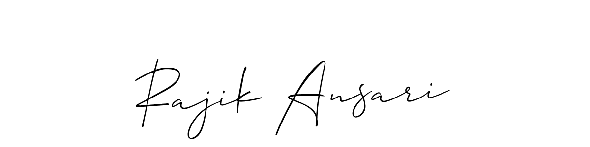 Here are the top 10 professional signature styles for the name Rajik Ansari. These are the best autograph styles you can use for your name. Rajik Ansari signature style 2 images and pictures png