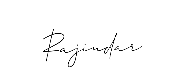 Make a beautiful signature design for name Rajindar. Use this online signature maker to create a handwritten signature for free. Rajindar signature style 2 images and pictures png