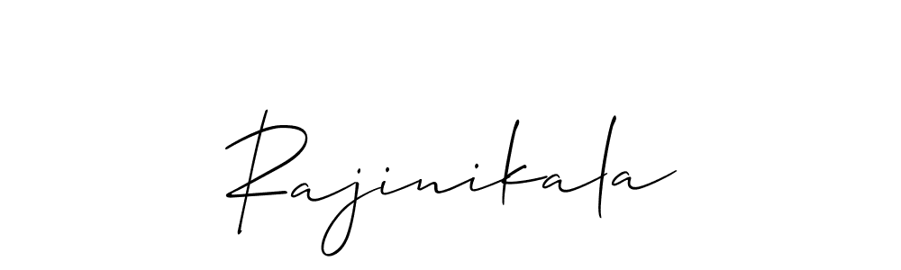 The best way (Allison_Script) to make a short signature is to pick only two or three words in your name. The name Rajinikala include a total of six letters. For converting this name. Rajinikala signature style 2 images and pictures png