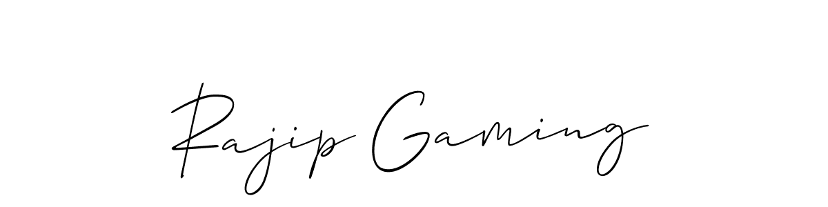 You can use this online signature creator to create a handwritten signature for the name Rajip Gaming. This is the best online autograph maker. Rajip Gaming signature style 2 images and pictures png