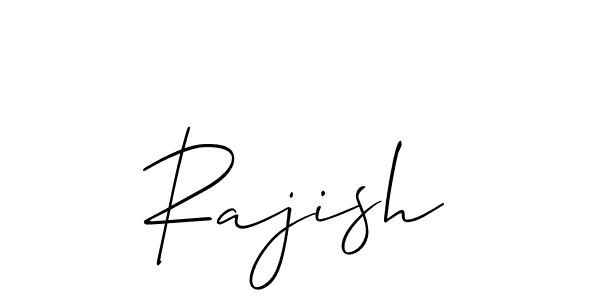 How to Draw Rajish signature style? Allison_Script is a latest design signature styles for name Rajish. Rajish signature style 2 images and pictures png