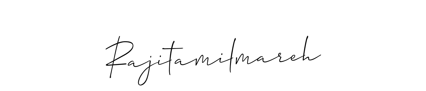 Make a beautiful signature design for name Rajitamilmareh. Use this online signature maker to create a handwritten signature for free. Rajitamilmareh signature style 2 images and pictures png