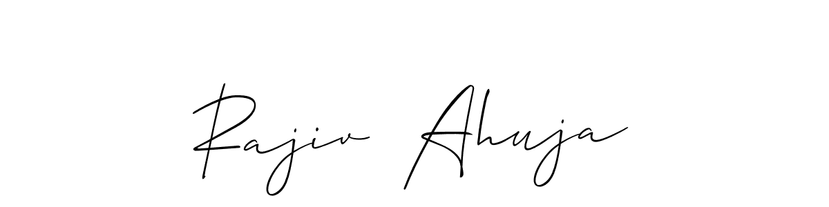 Once you've used our free online signature maker to create your best signature Allison_Script style, it's time to enjoy all of the benefits that Rajiv  Ahuja name signing documents. Rajiv  Ahuja signature style 2 images and pictures png