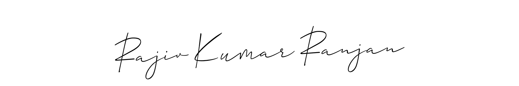 Make a beautiful signature design for name Rajiv Kumar Ranjan. Use this online signature maker to create a handwritten signature for free. Rajiv Kumar Ranjan signature style 2 images and pictures png