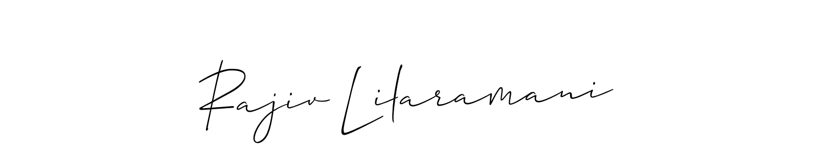 See photos of Rajiv Lilaramani official signature by Spectra . Check more albums & portfolios. Read reviews & check more about Allison_Script font. Rajiv Lilaramani signature style 2 images and pictures png