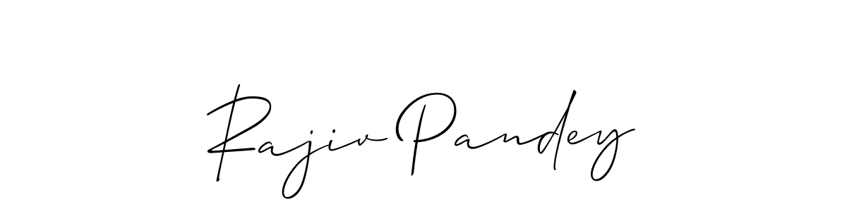 Similarly Allison_Script is the best handwritten signature design. Signature creator online .You can use it as an online autograph creator for name Rajiv Pandey. Rajiv Pandey signature style 2 images and pictures png