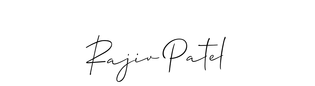 This is the best signature style for the Rajiv Patel name. Also you like these signature font (Allison_Script). Mix name signature. Rajiv Patel signature style 2 images and pictures png