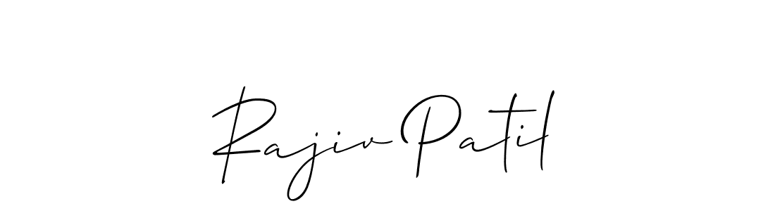 Make a short Rajiv Patil signature style. Manage your documents anywhere anytime using Allison_Script. Create and add eSignatures, submit forms, share and send files easily. Rajiv Patil signature style 2 images and pictures png