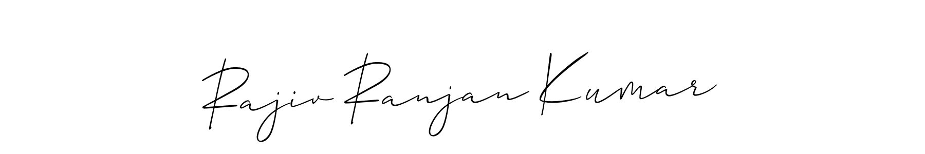 if you are searching for the best signature style for your name Rajiv Ranjan Kumar. so please give up your signature search. here we have designed multiple signature styles  using Allison_Script. Rajiv Ranjan Kumar signature style 2 images and pictures png