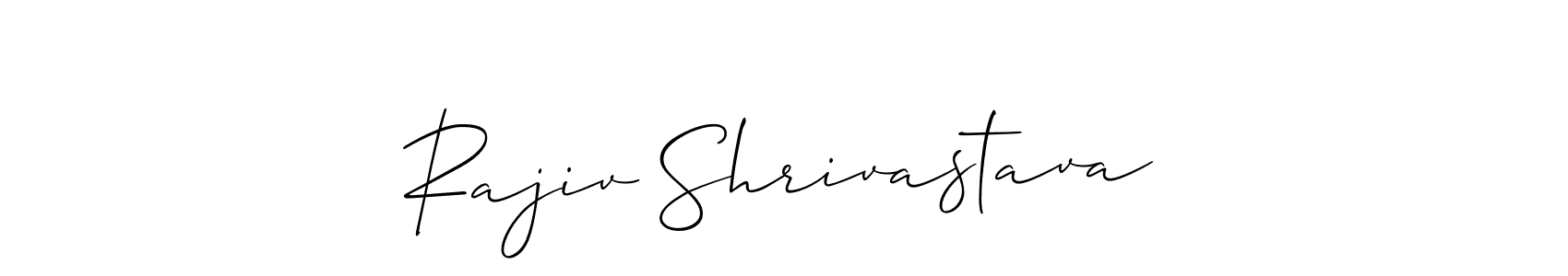 The best way (Allison_Script) to make a short signature is to pick only two or three words in your name. The name Rajiv Shrivastava include a total of six letters. For converting this name. Rajiv Shrivastava signature style 2 images and pictures png