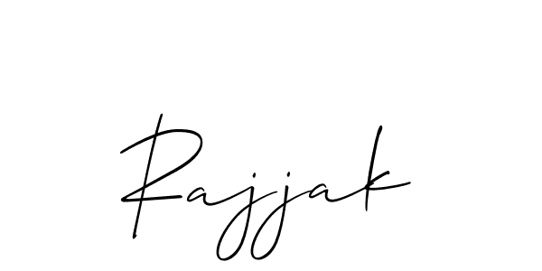 if you are searching for the best signature style for your name Rajjak. so please give up your signature search. here we have designed multiple signature styles  using Allison_Script. Rajjak signature style 2 images and pictures png