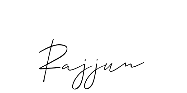 Once you've used our free online signature maker to create your best signature Allison_Script style, it's time to enjoy all of the benefits that Rajjun name signing documents. Rajjun signature style 2 images and pictures png