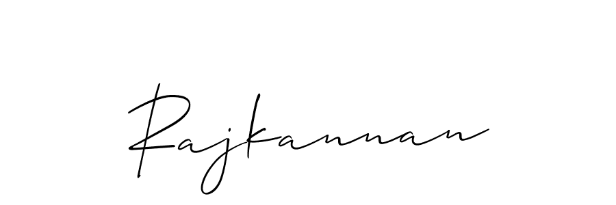 Allison_Script is a professional signature style that is perfect for those who want to add a touch of class to their signature. It is also a great choice for those who want to make their signature more unique. Get Rajkannan name to fancy signature for free. Rajkannan signature style 2 images and pictures png