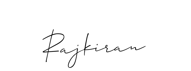 You can use this online signature creator to create a handwritten signature for the name Rajkiran. This is the best online autograph maker. Rajkiran signature style 2 images and pictures png