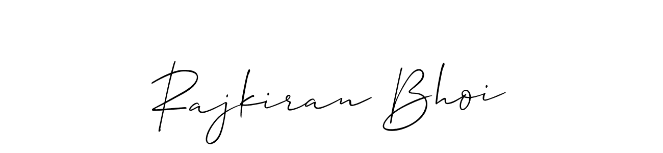 Make a beautiful signature design for name Rajkiran Bhoi. Use this online signature maker to create a handwritten signature for free. Rajkiran Bhoi signature style 2 images and pictures png