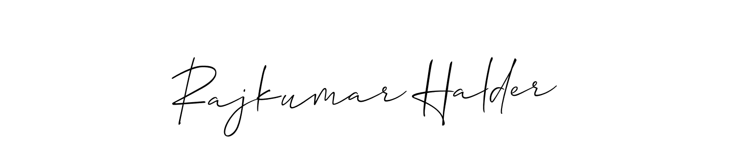 Make a beautiful signature design for name Rajkumar Halder. Use this online signature maker to create a handwritten signature for free. Rajkumar Halder signature style 2 images and pictures png