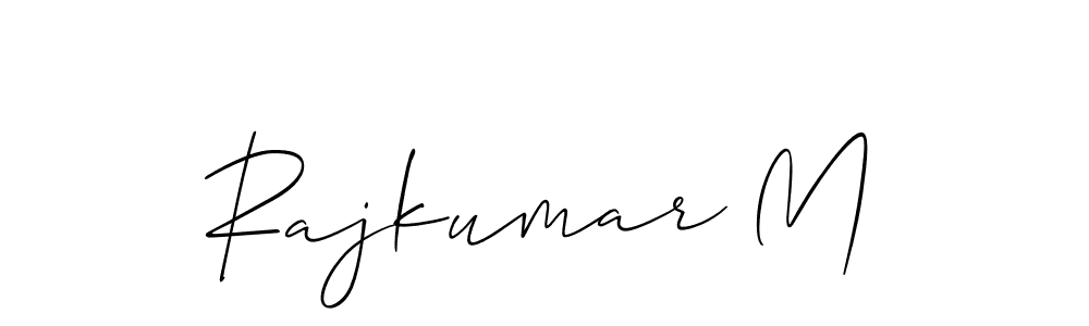 Once you've used our free online signature maker to create your best signature Allison_Script style, it's time to enjoy all of the benefits that Rajkumar M name signing documents. Rajkumar M signature style 2 images and pictures png