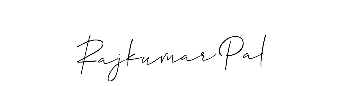 You should practise on your own different ways (Allison_Script) to write your name (Rajkumar Pal) in signature. don't let someone else do it for you. Rajkumar Pal signature style 2 images and pictures png