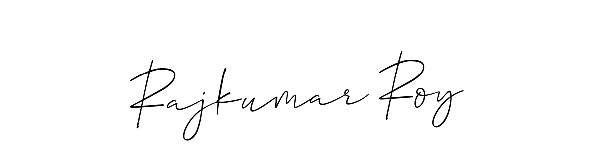 You should practise on your own different ways (Allison_Script) to write your name (Rajkumar Roy) in signature. don't let someone else do it for you. Rajkumar Roy signature style 2 images and pictures png