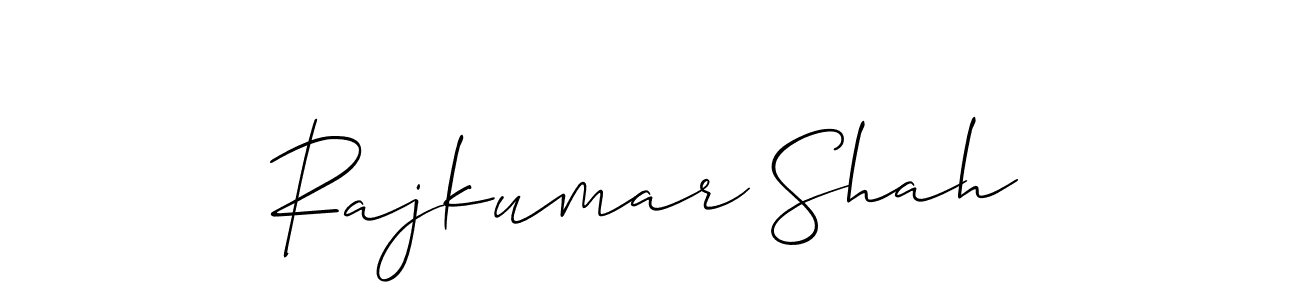 How to make Rajkumar Shah signature? Allison_Script is a professional autograph style. Create handwritten signature for Rajkumar Shah name. Rajkumar Shah signature style 2 images and pictures png