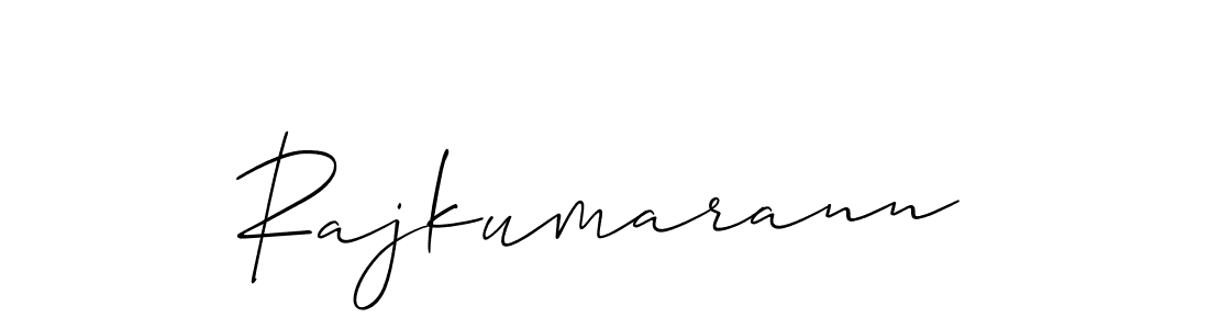 How to Draw Rajkumarann signature style? Allison_Script is a latest design signature styles for name Rajkumarann. Rajkumarann signature style 2 images and pictures png