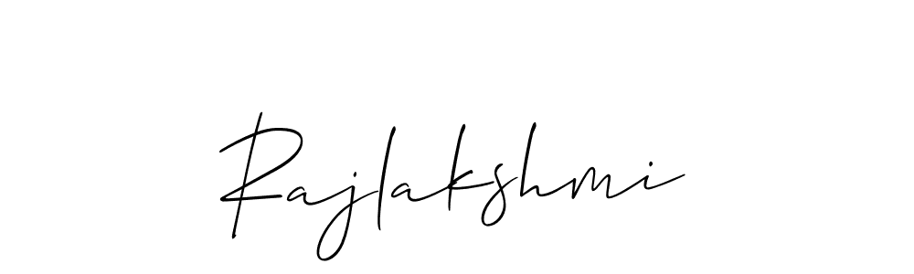 Make a short Rajlakshmi signature style. Manage your documents anywhere anytime using Allison_Script. Create and add eSignatures, submit forms, share and send files easily. Rajlakshmi signature style 2 images and pictures png