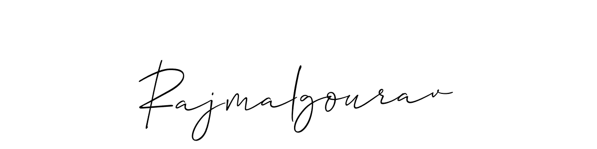 Also we have Rajmalgourav name is the best signature style. Create professional handwritten signature collection using Allison_Script autograph style. Rajmalgourav signature style 2 images and pictures png