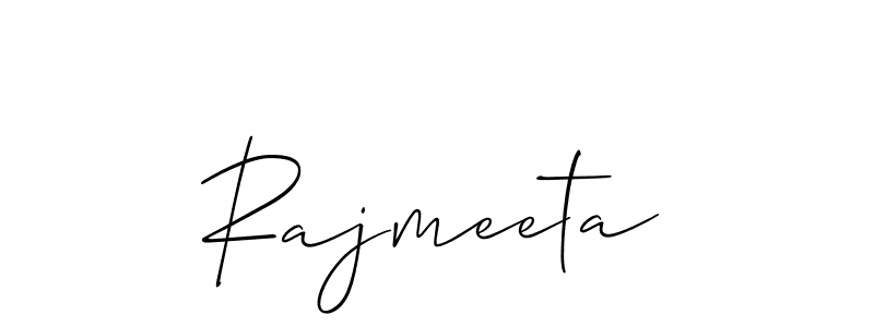 How to Draw Rajmeeta signature style? Allison_Script is a latest design signature styles for name Rajmeeta. Rajmeeta signature style 2 images and pictures png