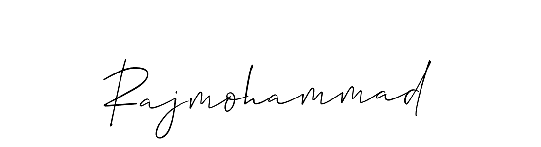 Rajmohammad stylish signature style. Best Handwritten Sign (Allison_Script) for my name. Handwritten Signature Collection Ideas for my name Rajmohammad. Rajmohammad signature style 2 images and pictures png