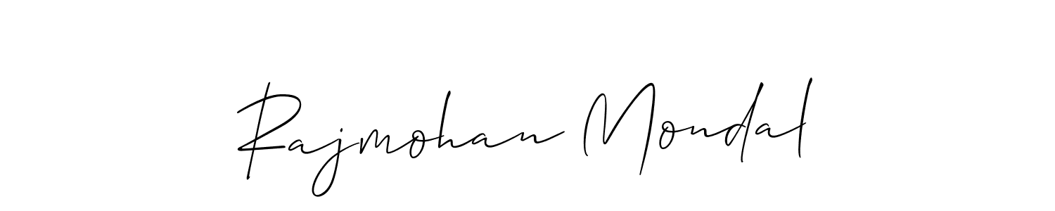 Here are the top 10 professional signature styles for the name Rajmohan Mondal. These are the best autograph styles you can use for your name. Rajmohan Mondal signature style 2 images and pictures png