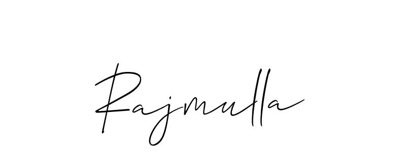 How to make Rajmulla signature? Allison_Script is a professional autograph style. Create handwritten signature for Rajmulla name. Rajmulla signature style 2 images and pictures png