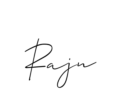 You should practise on your own different ways (Allison_Script) to write your name (Rajn) in signature. don't let someone else do it for you. Rajn signature style 2 images and pictures png
