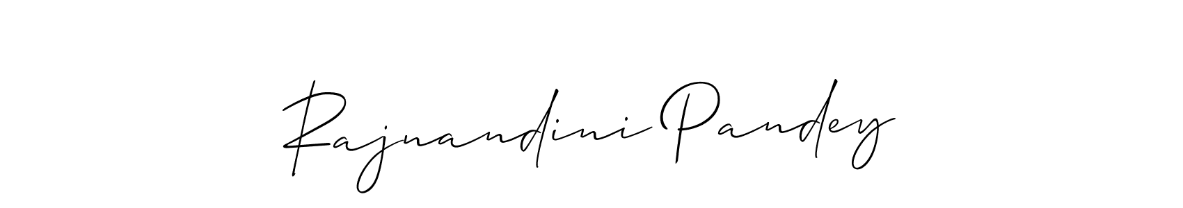 You can use this online signature creator to create a handwritten signature for the name Rajnandini Pandey. This is the best online autograph maker. Rajnandini Pandey signature style 2 images and pictures png