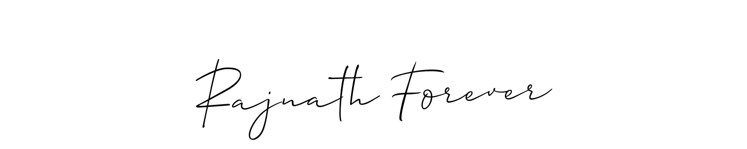 Make a short Rajnath Forever signature style. Manage your documents anywhere anytime using Allison_Script. Create and add eSignatures, submit forms, share and send files easily. Rajnath Forever signature style 2 images and pictures png