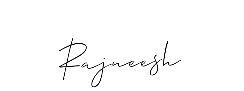 You should practise on your own different ways (Allison_Script) to write your name (Rajneesh) in signature. don't let someone else do it for you. Rajneesh signature style 2 images and pictures png