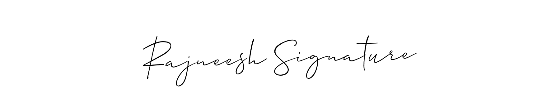Once you've used our free online signature maker to create your best signature Allison_Script style, it's time to enjoy all of the benefits that Rajneesh Signature name signing documents. Rajneesh Signature signature style 2 images and pictures png