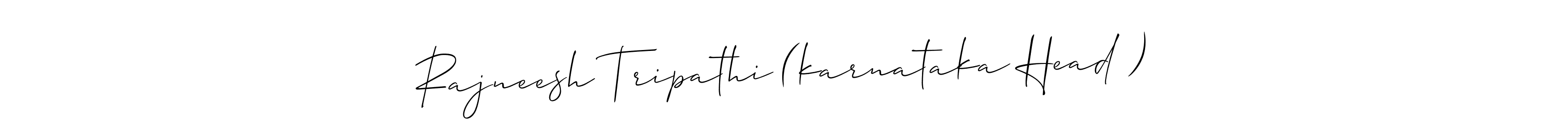 Also we have Rajneesh Tripathi (karnataka Head ) name is the best signature style. Create professional handwritten signature collection using Allison_Script autograph style. Rajneesh Tripathi (karnataka Head ) signature style 2 images and pictures png