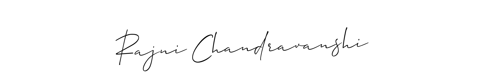 Once you've used our free online signature maker to create your best signature Allison_Script style, it's time to enjoy all of the benefits that Rajni Chandravanshi name signing documents. Rajni Chandravanshi signature style 2 images and pictures png