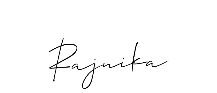 Best and Professional Signature Style for Rajnika. Allison_Script Best Signature Style Collection. Rajnika signature style 2 images and pictures png