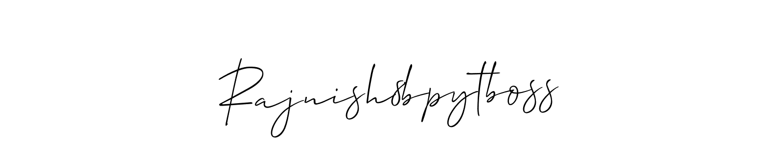 This is the best signature style for the Rajnish8bpytboss name. Also you like these signature font (Allison_Script). Mix name signature. Rajnish8bpytboss signature style 2 images and pictures png