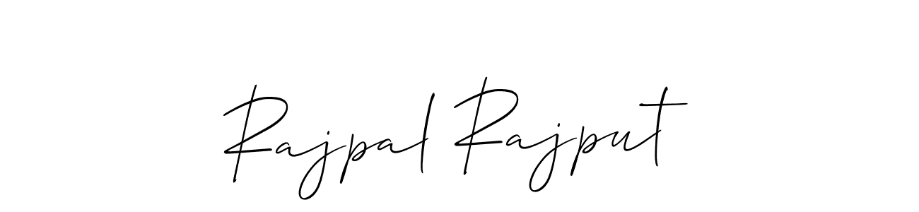 Create a beautiful signature design for name Rajpal Rajput. With this signature (Allison_Script) fonts, you can make a handwritten signature for free. Rajpal Rajput signature style 2 images and pictures png